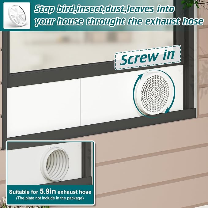 Daisypower Portable Air Conditioner Window Kit - Image 5