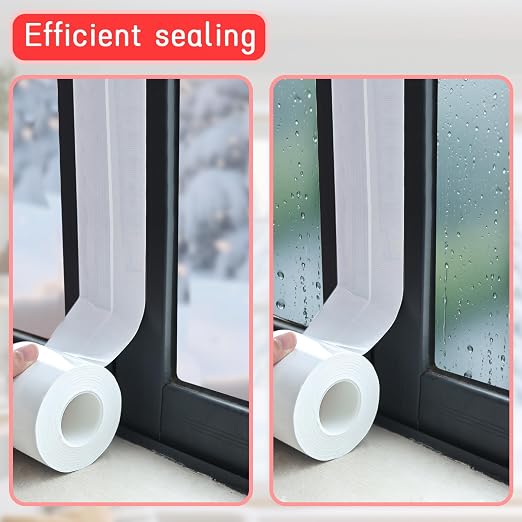 Window Sealing Tape, Window AC Insulation Tape, No Residue Strong adheisve - Image 7