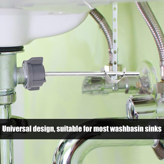 Universal Sink Drain Parts for Pfister PF0906, Lavatory Pop Up Stopper Assembly - Image 6