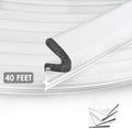 Kerf Weather Stripping Seal for Large Gap, Exterior Door, Front Door, Frame by OTIIALOT