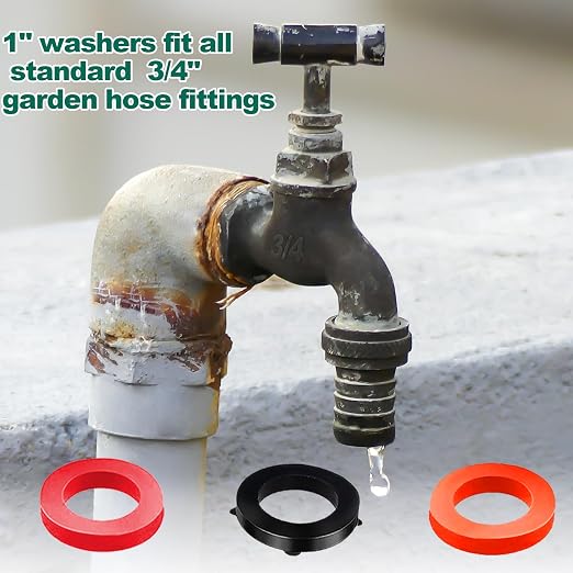 XBVV 32 Size 258 PC Faucet and Plumbing Rubber Washers Assortment Kit - Image 5