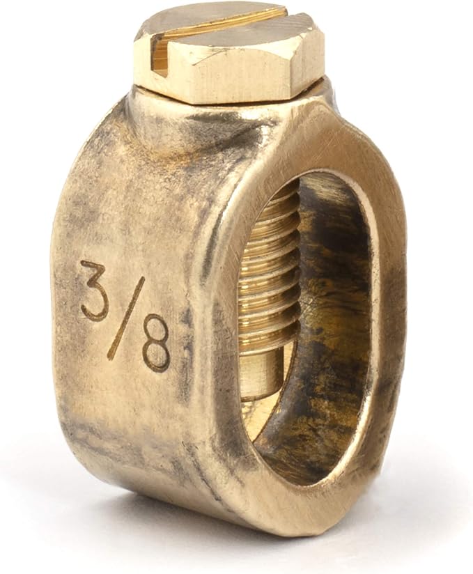 THE CIMPLE CO 3/8" Copper Grounding Clamps by THECIMPLECO