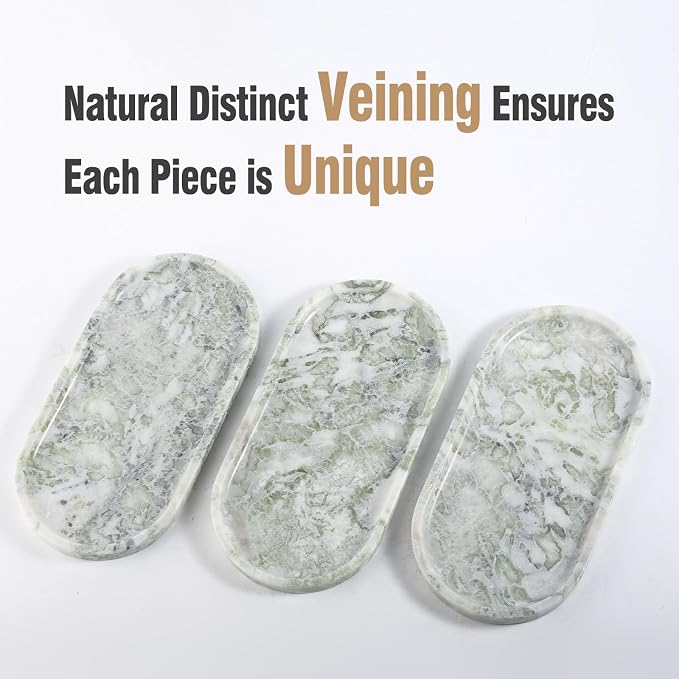 African Natural Marble Tray, Catchall Tray - Image 7
