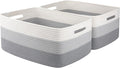 OIASKET Large Storage Basket for Organizing, Woven Rope Basket for Shelves by OIASKET