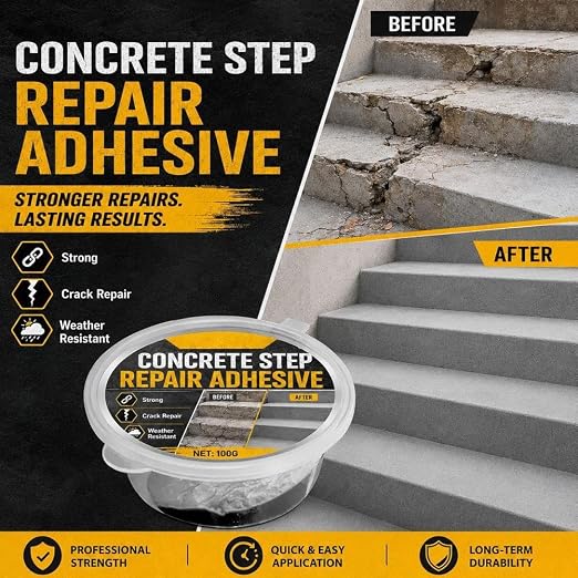Heavy Duty Concrete Step Repair Adhesive - Image 5
