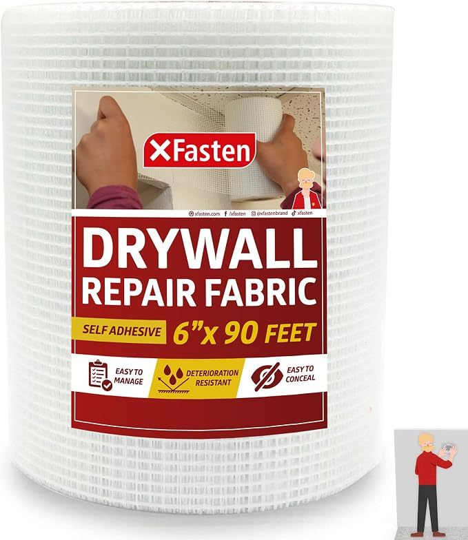 XFasten Drywall Repair Mesh Tape by XFasten