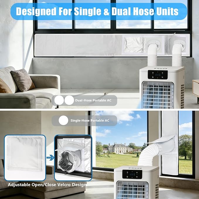 Portable Air Conditioner Window Seal Kit - Image 3