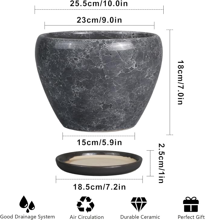 Ceramicfor Ceramic Planters for Indoor Plants - Image 3