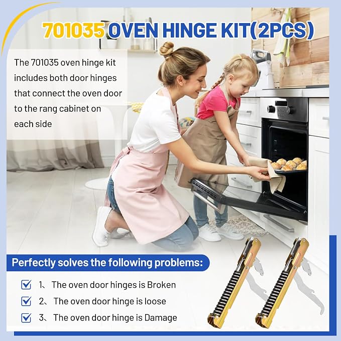 701035 82508 Oven Door Hinge Kit | - Image 7