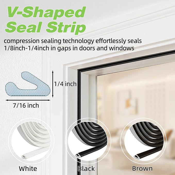 Weather Stripping Door Seal Strip - Image 2