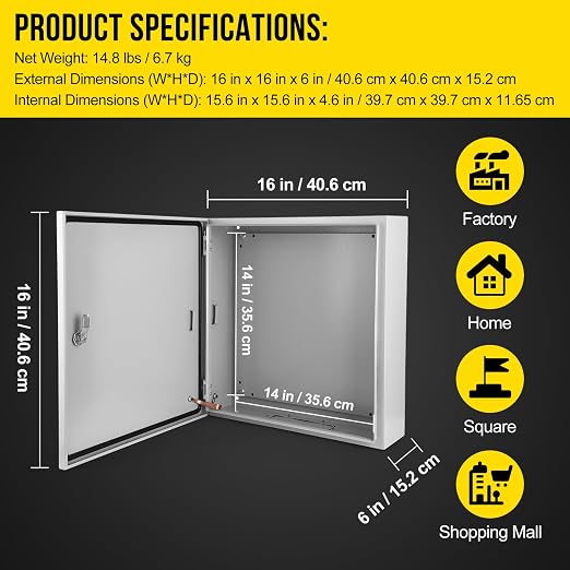 Electrical Box, IP66 Waterproof & Dustproof, Outdoor/Indoor Electrical Junction - Image 7