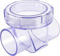 Check Valve, PVC Inline Non Return Valve, One Way Backwater Prevention by Eboxer