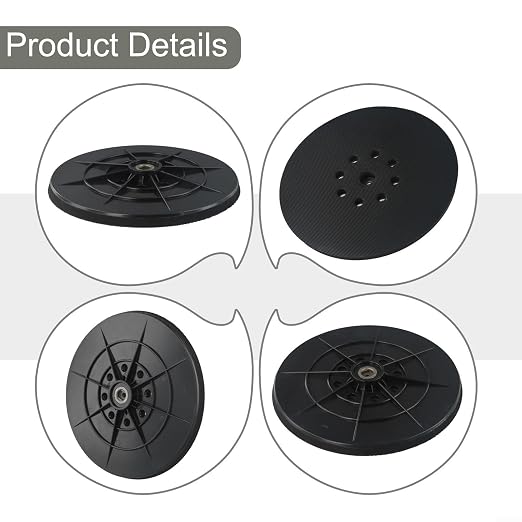 Drywall Sander Backing Pad 9 Inch Sanding Disc Support Plate - Image 2