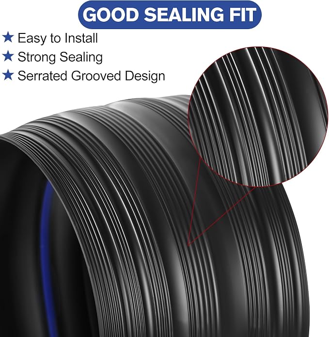 ToLanbbt 12Ft/3.7M Universal Garage Threshold Seal Strip - Image 3