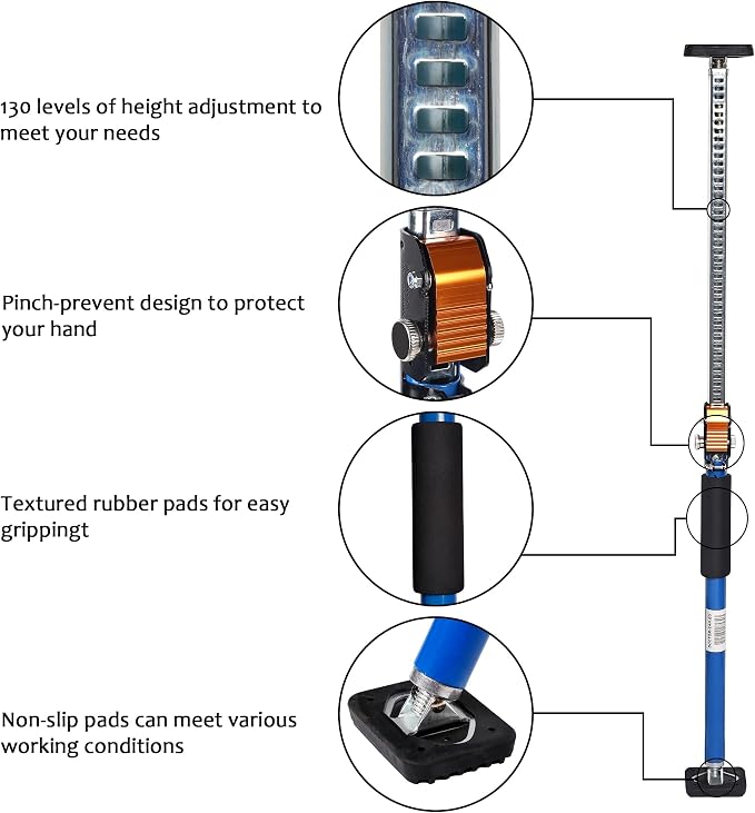 SAND MINE Third Hand Tool, Adjustable Support Pole, 3rd Hand Support System - Image 3