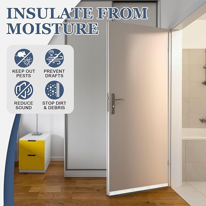 FoldTier 2 Pcs All-Season Door Sweep - Image 4