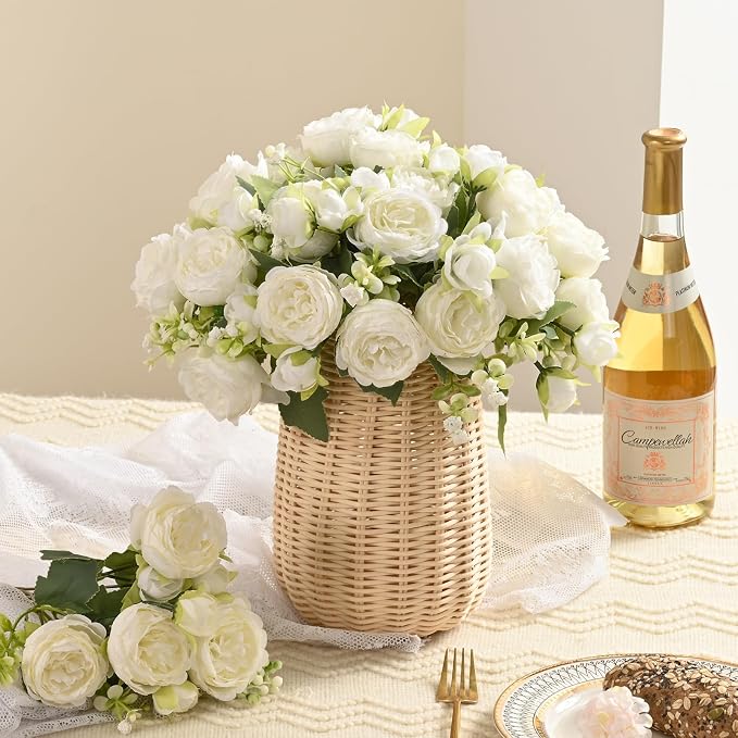8 Packs Peonies Artificial Flowers - Image 7
