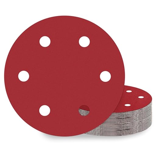 9 Inch Sanding Disc 320 Grit Hook and Loop Sandpaper by Awutzut