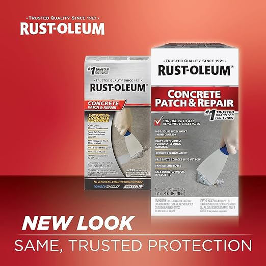 Rust-Oleum 301012-4PK Concrete Patch & Repair, 24 oz, 4 Pack - Image 2
