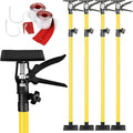 10 Ft Dust Barrier Poles 4 Pack by Uouteo