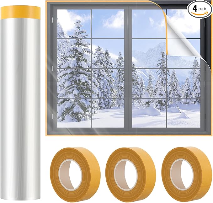 87'' x 394'' Window Insulation Kit, Window Insulation by WelcometoUJG%EF%BC%81