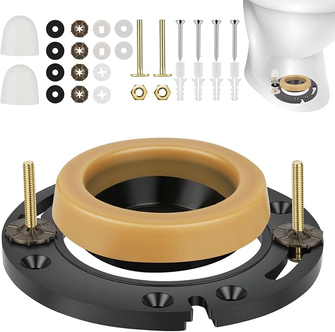Standard Toilet Wax Ring Kit by Unknown