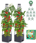 2-Pack Tomato Planter with Trellis, Tomato Cages by MQHUAYU