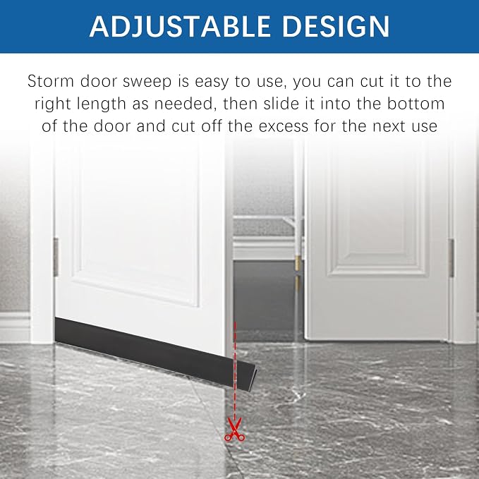 Storm Door Sweep Replacement for Larson & Pella Storm Door Expander Sweep | 2 - Image 5