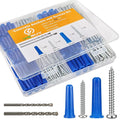 VGBUY 180PCS Conical Concrete Anchors and Screws Assortment Kit, by VGBUY