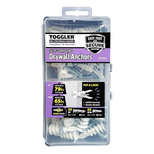 TOGGLER SnapSkru SP Drywall Anchors - Image 2
