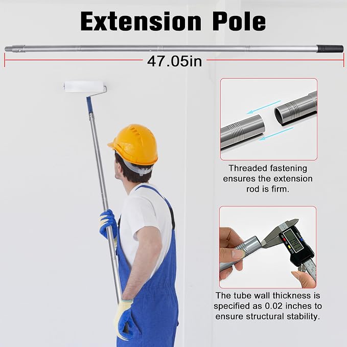 Self Leveling Epoxy Floor Kit, 9” Spike Roller, Spiked Shoes | Self leveling - Image 5