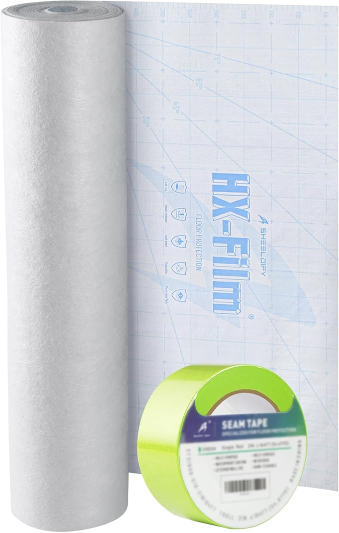 39" x200' Heavy-Duty Floor Protection | Construction Grade Carpet Protector | by HX-Film