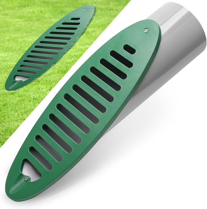 4” Angled Slope Drainage Pipe, Yard Drain Emitter Drainage Grate | 1P, by Anglekai