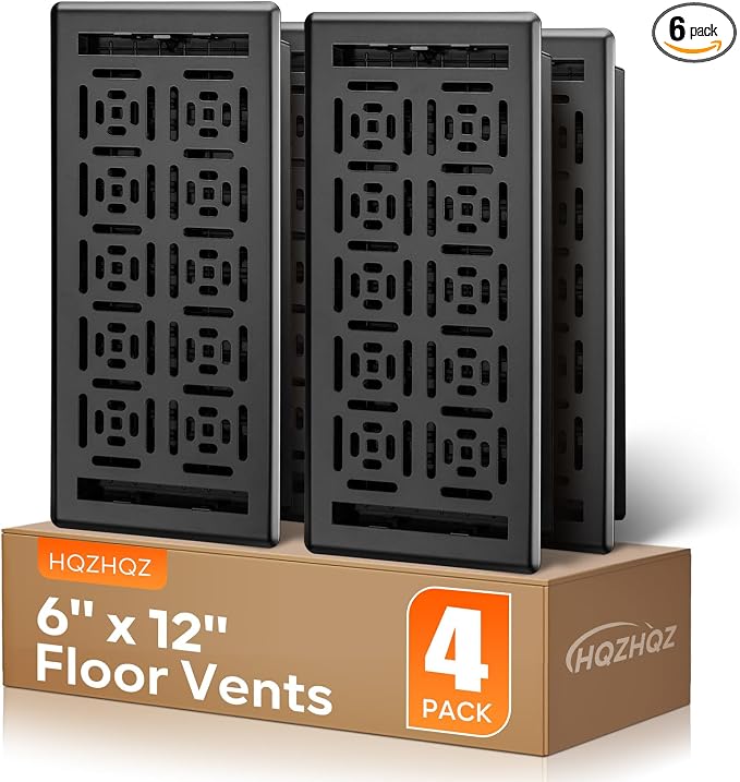 Floor Register Heavy Duty Walkable Steel Floor Vent Covers by HQZHQZ