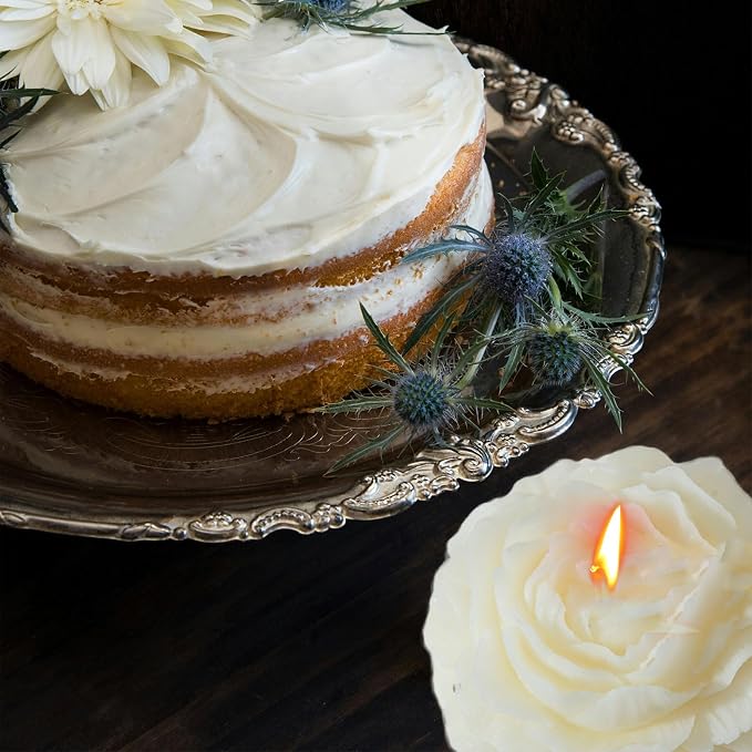 Peony Flower Shape Candle, Soy Wax Scented Decor - Image 5
