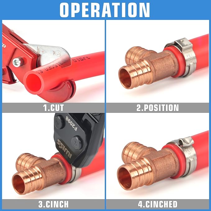 iCrimp 3/8 to 1 inch Cinch Clamp Crimping Tool Kit, - Image 5