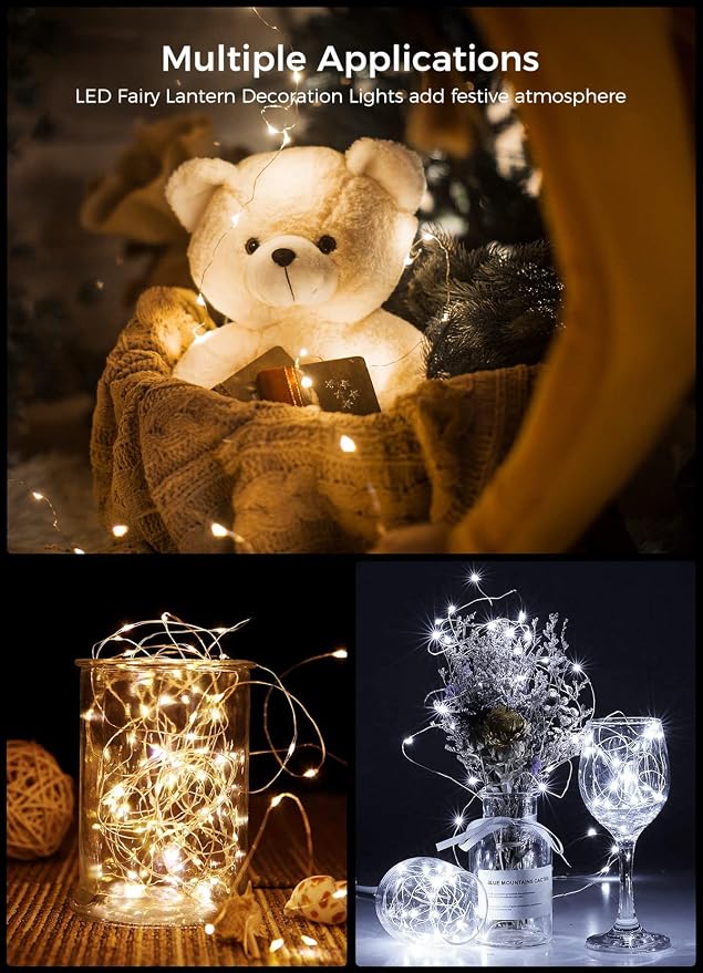 Brightown 12 Pack Battery Operated LED Fairy Lights - Image 7