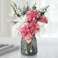 Faux Flowers in Vase, Artificial Flowers in Vase, Table Centerpieces by LEFTOVER
