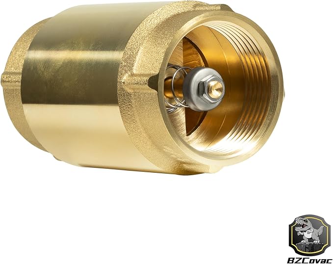Check Valve with Backflow Prevention, Universal 1-1/4 inch One-Way Female Pipe - Image 8