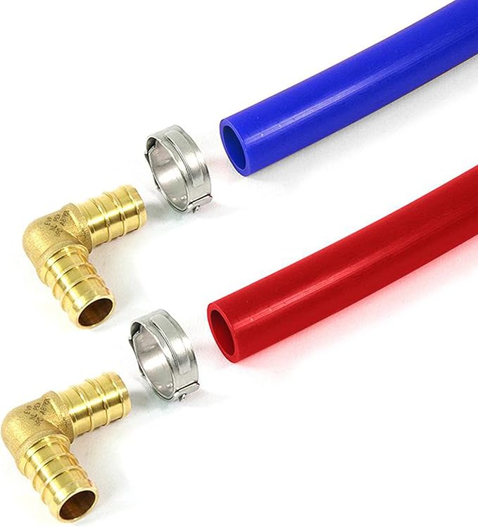 Bates- PEX Cinch Clamp Rings, "50 Pack, Stainless Steel, Pex Clamps - Image 6