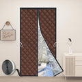 38"x83" 3-Layer Thermal Door Insulation Curtain & Temporary Door Insulation by gulrear