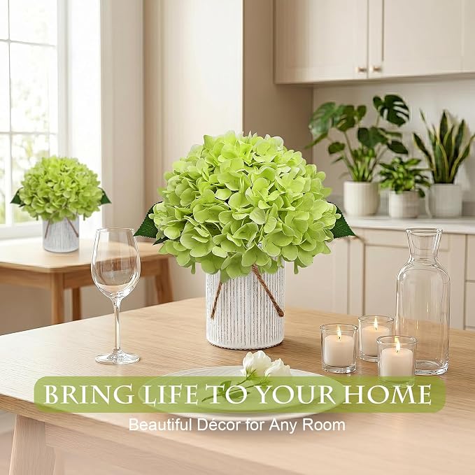 Light Green Flower Table Centerpieces - Image 4