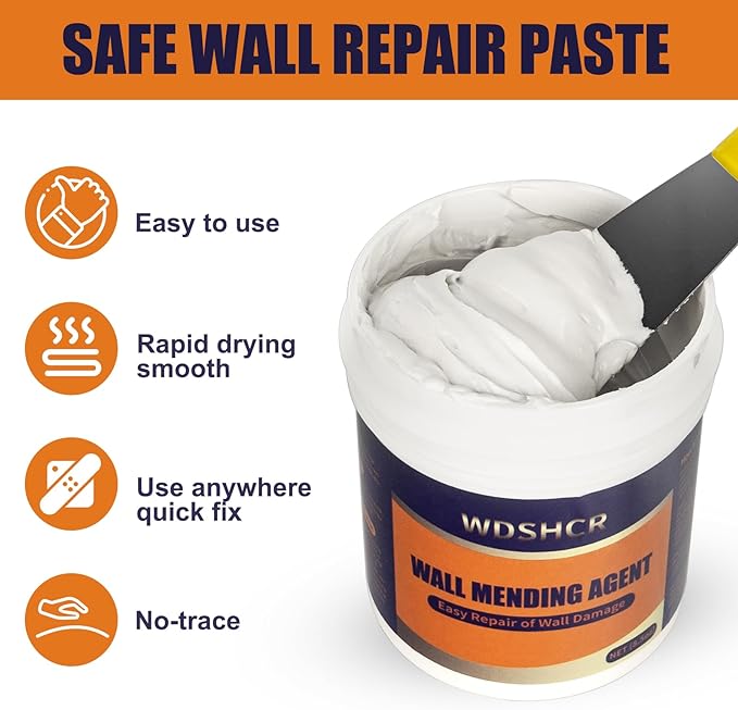 Drywall Repair Kit Drywall Hole Repair Patch Kits Wall Spackle Repair Paste - Image 2
