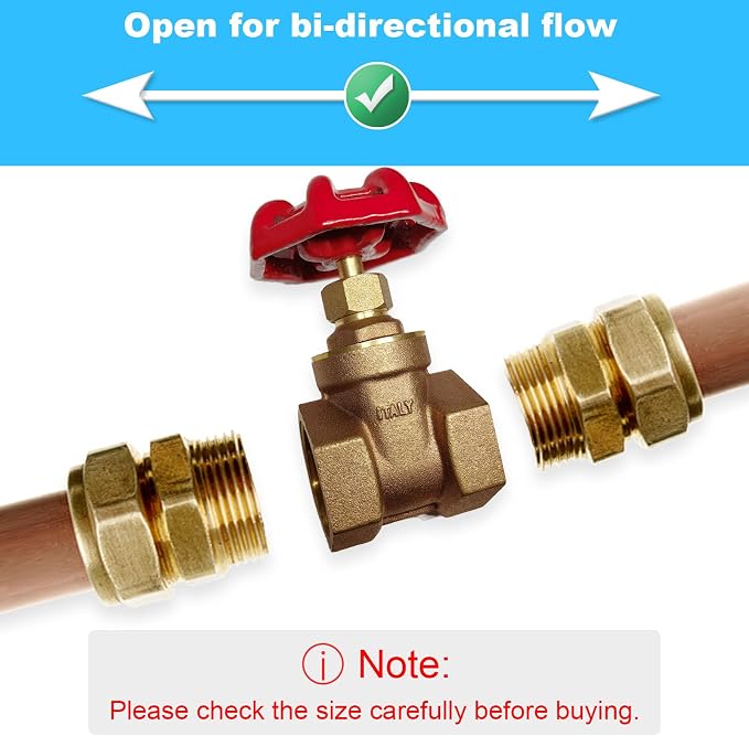 NPT 4” Brass Gate Valve DN100 | Rotary Globe Valve - Image 2