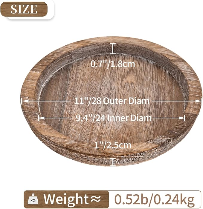 Hanobe Wooden Coffee Table Trays - Image 6