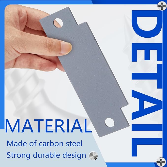 Zonon 16 Pcs Door Strike Plate Filler - Image 4