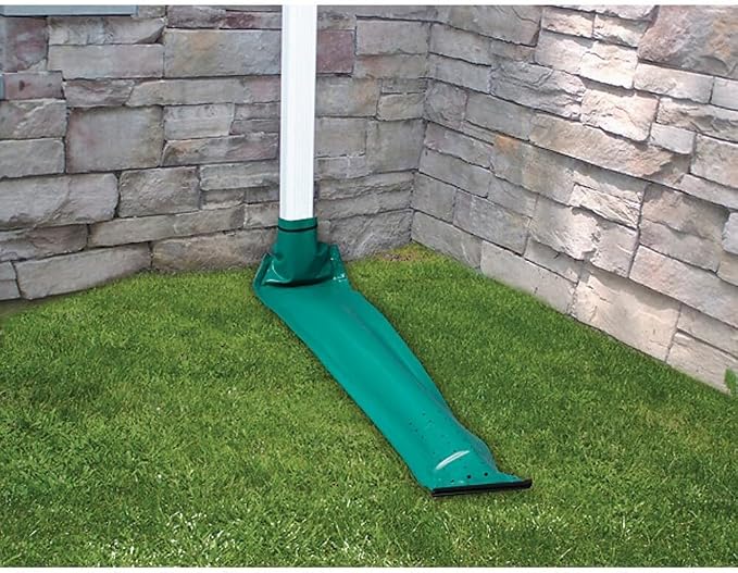 Frost King DE200 Standard Plastic Drain Away Downspout Extender, Extends 8-Feet - Image 3