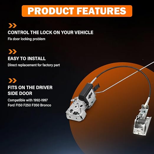 Yinlowa Front Left Door Latch Assembly - Image 8