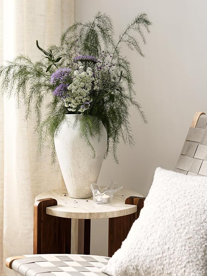 White Ceramic Vase - Image 2