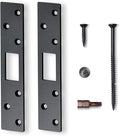 Extra Long Deadbolt Strike Plates 7", 2 Pack, Reinforced Striker | Enlarged by MOSECYOU